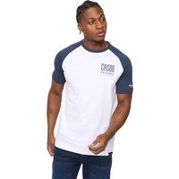 T-Shirt mit Kontrast-Raglanärmeln