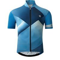 Performance Radtrikot mit Geometriemuster