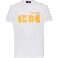 T-Shirt mit Icon-Blur-Print