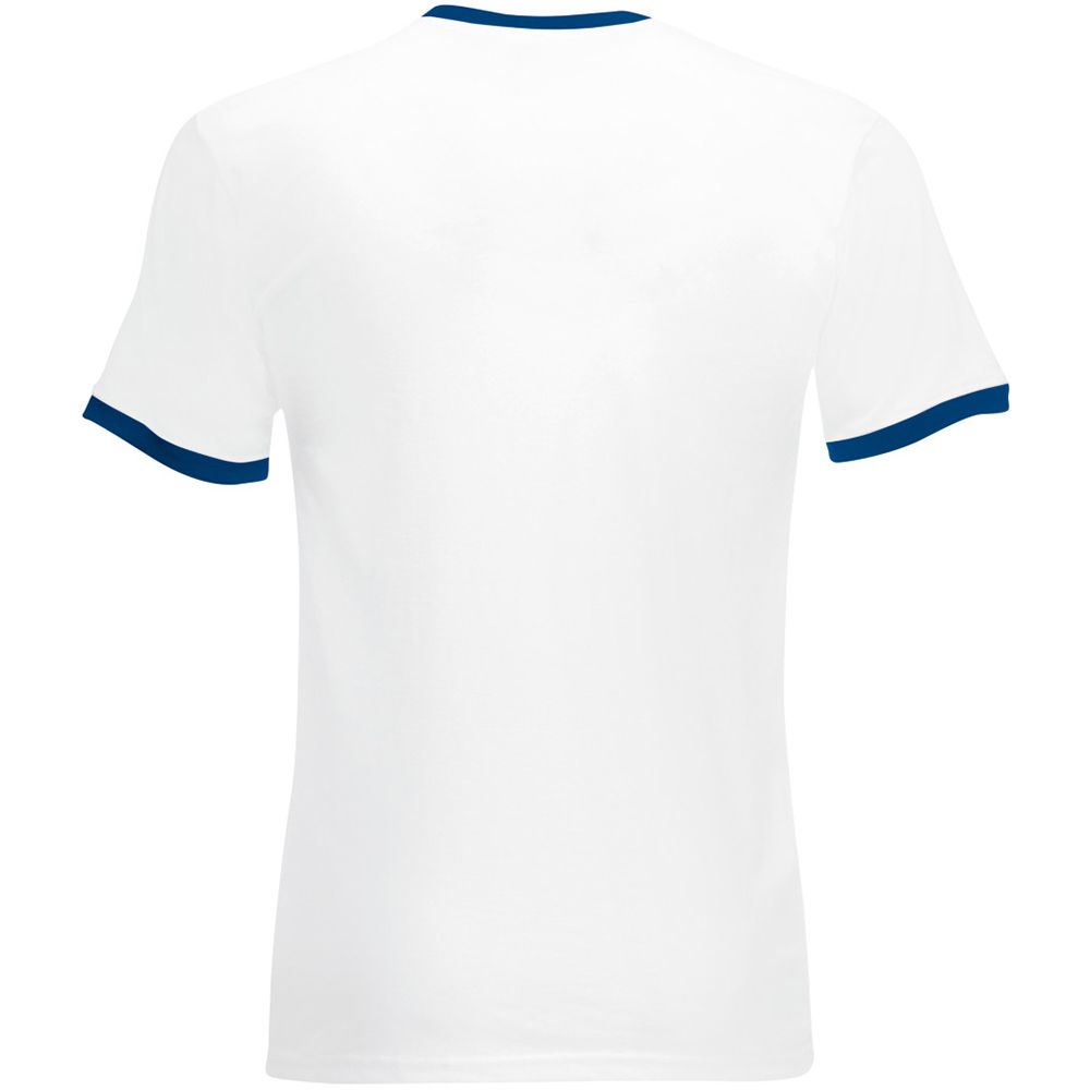 Ringer-T-Shirt mit Kontrastbündchen