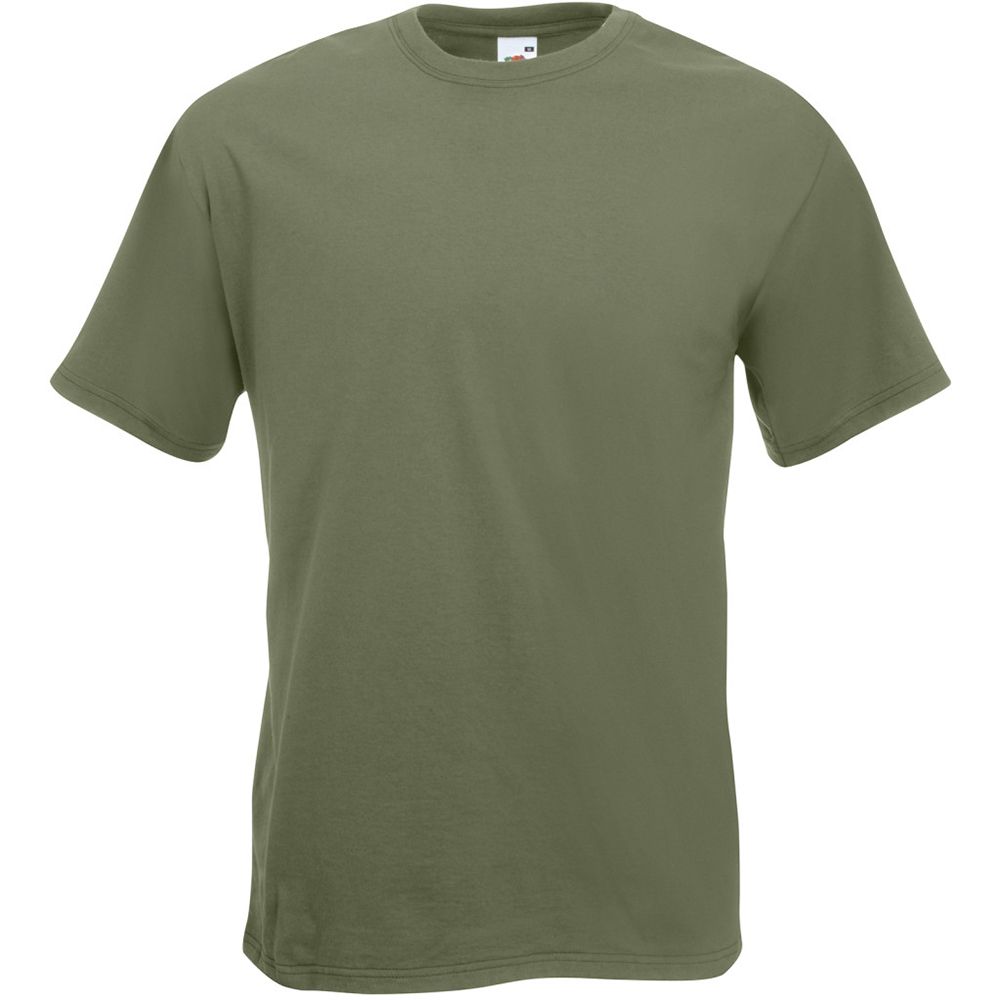 Premium-Baumwoll-T-Shirt mit Rundhalsausschnitt