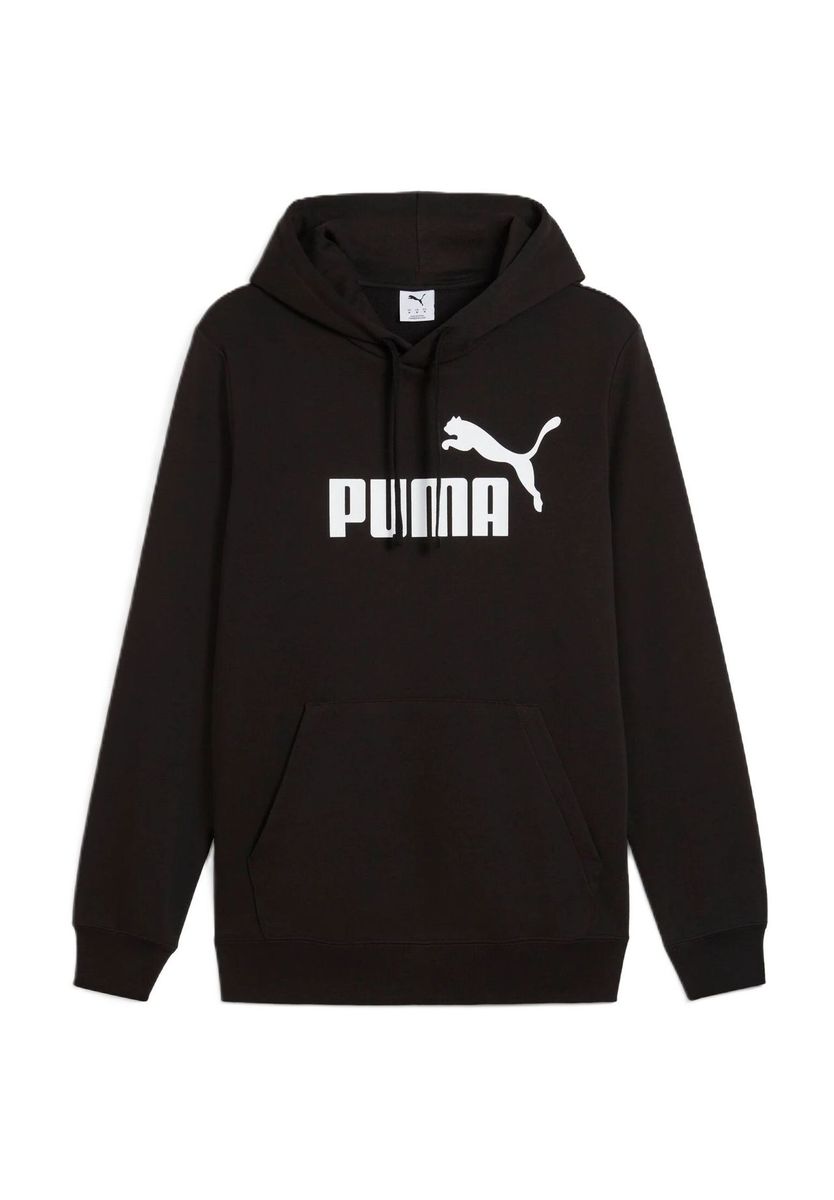 Klassischer Logo Fleece Pullover Hoodie