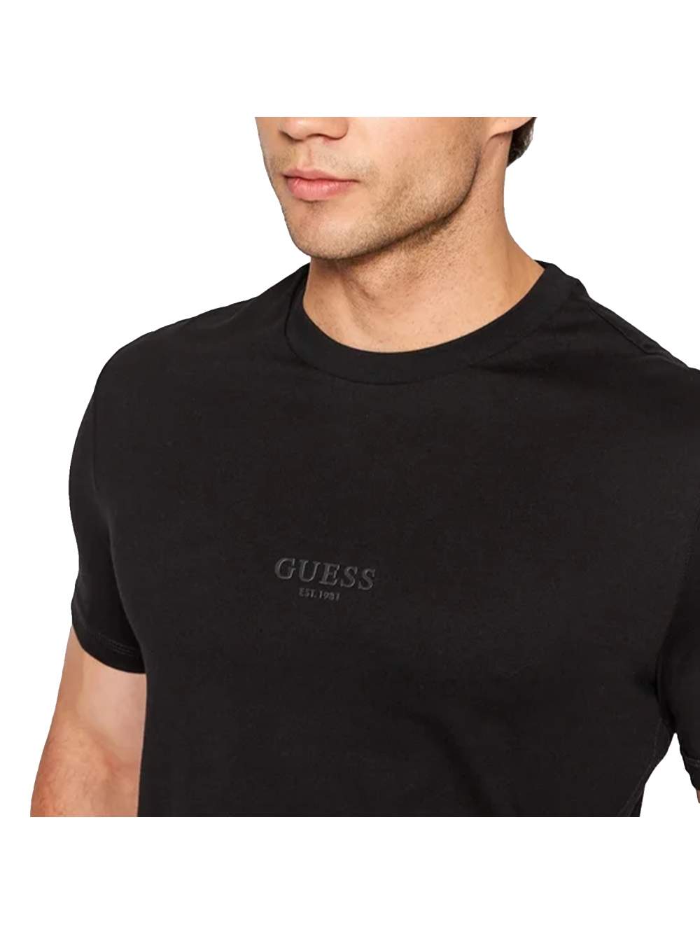 Klassisches T-Shirt mit dezentem Logo