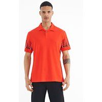Bedrucktes Baumwoll-Poloshirt mit Grafik-Prints