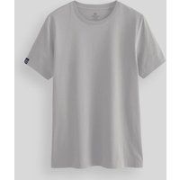 Klassisches Baumwoll-T-Shirt mit Rundhalsausschnitt