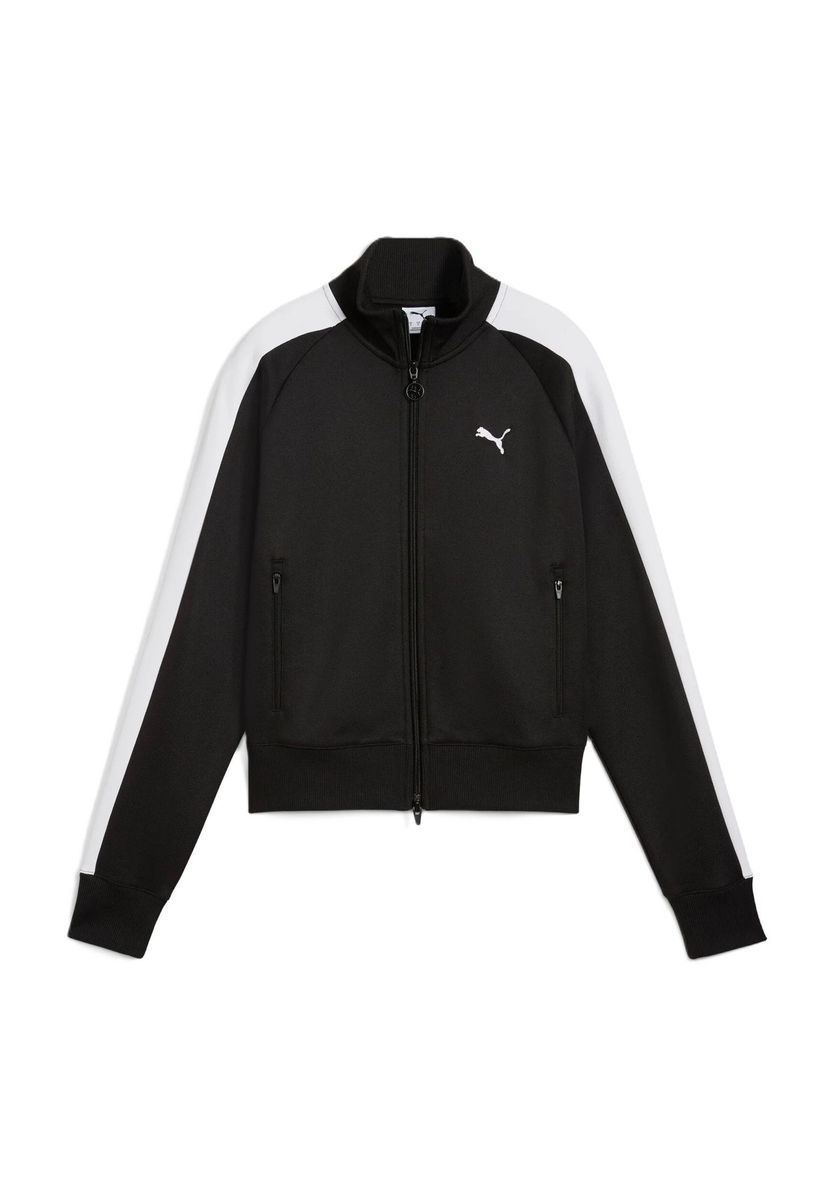 Damen Track Jacke mit Streifenärmeln