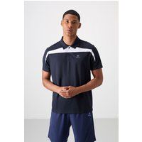 Sportliches Polo-Shirt mit Farbblockierung
