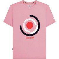 Baumwoll-T-Shirt mit Mod-Zielscheiben-Grafik
