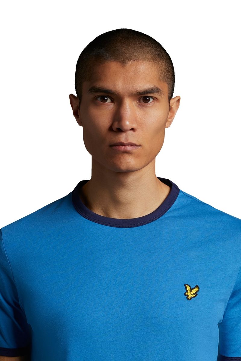 Ringer-T-Shirt im Vintage-Stil
