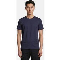 Klassisches Rundhals-T-Shirt aus Stretch-Baumwolle