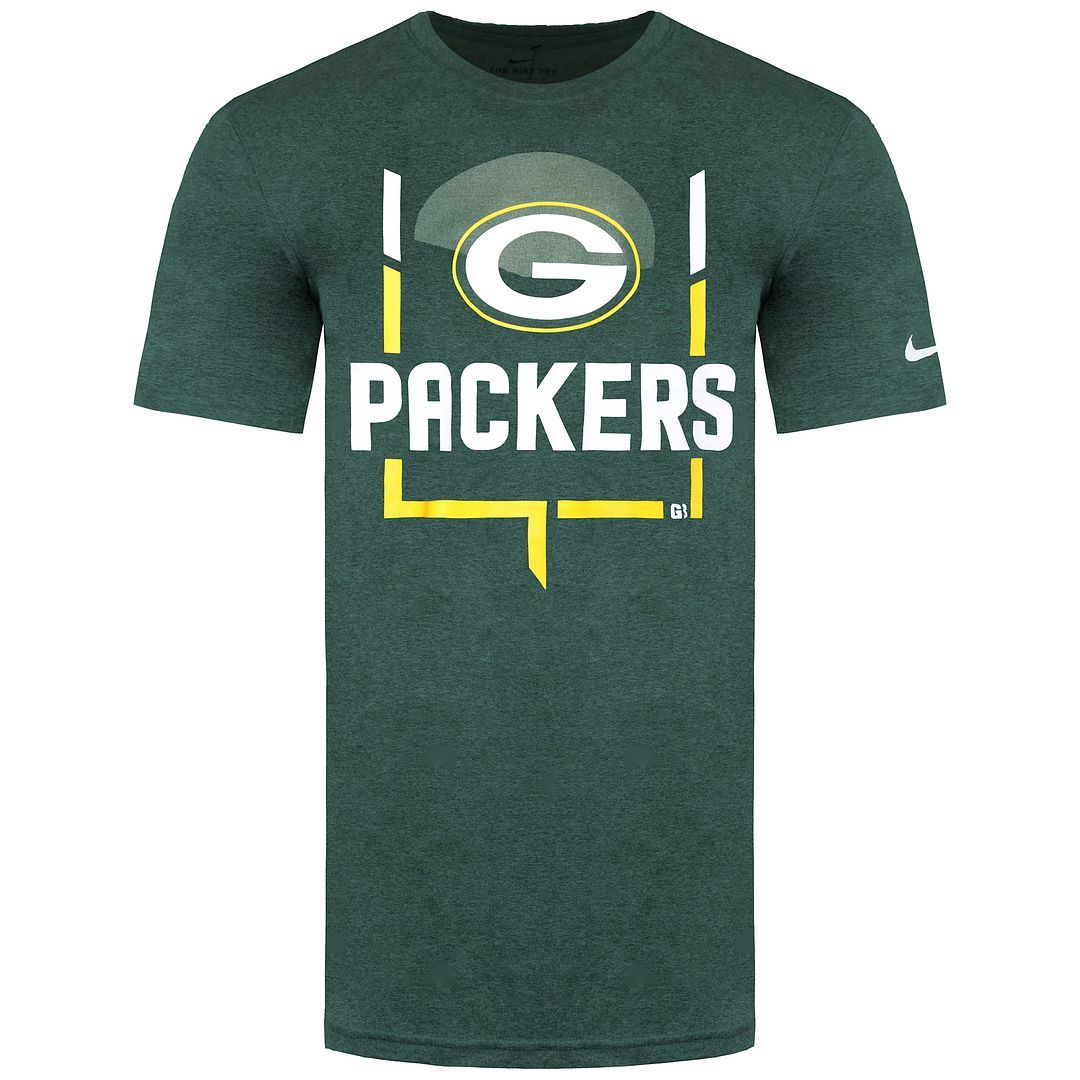 Packers Goal Post Grafik-T-Shirt