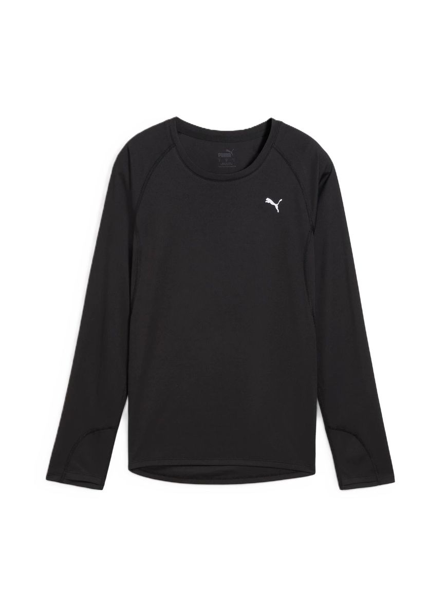 Feuchtigkeitsableitendes, figurbetontes Langarmshirt