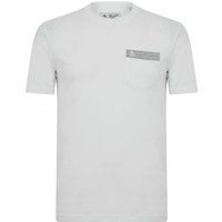 Baumwoll-T-Shirt mit Brusttasche