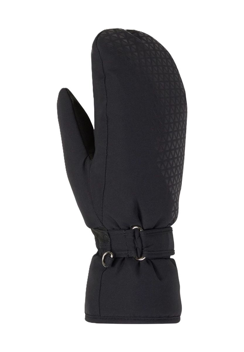 Gefütterte Ski-Fäustlinge für Damen mit Riemen