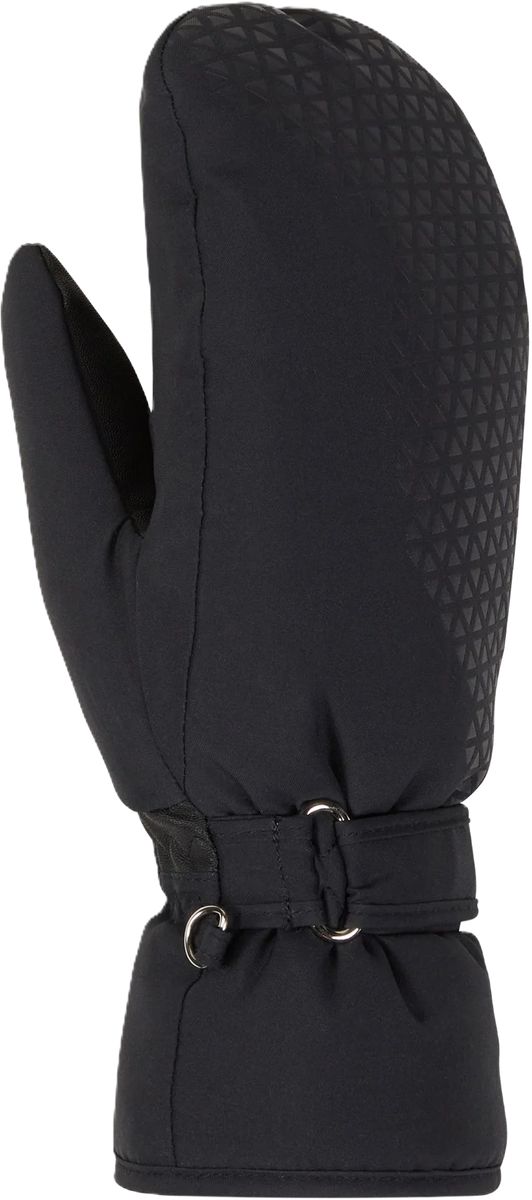 Gefütterte Ski-Fäustlinge für Damen mit Riemen