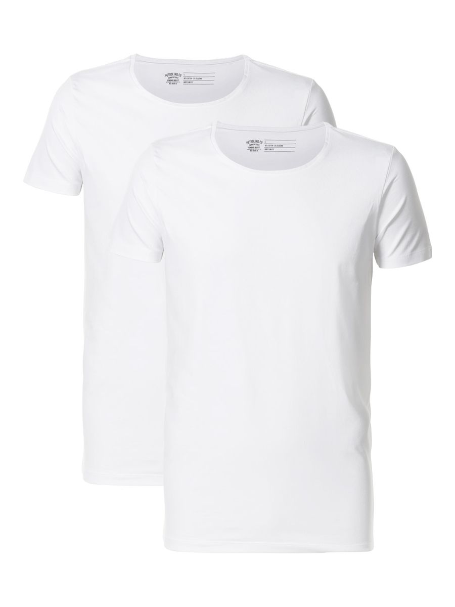Essentielles Slim Fit Rundhals Shirt