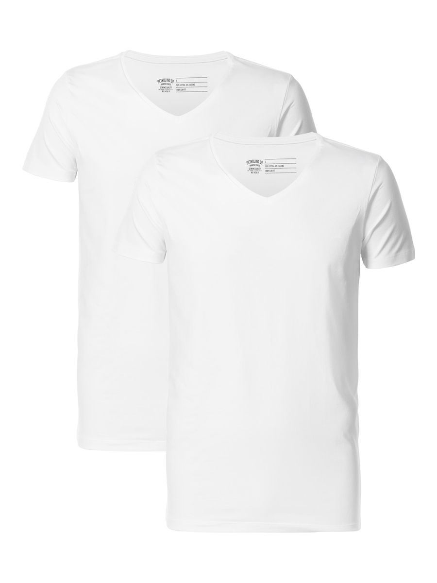 Essentielles Slim Fit V-Ausschnitt