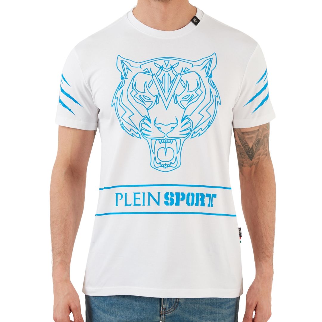 T-Shirt mit grafischem Tigerprint