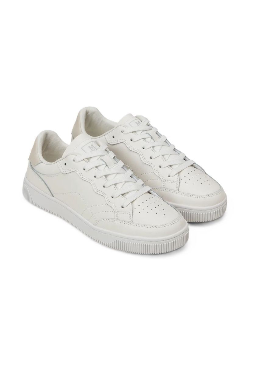 Klassische Court-Sneakers aus Leder Low Top