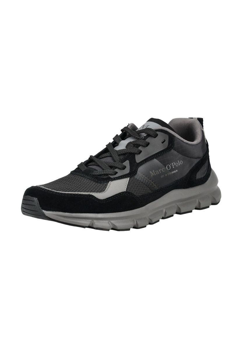 Marc O'Polo Sneaker, Leder, für Herren, schwarz, 41