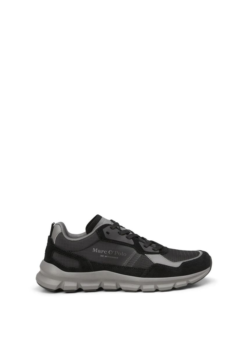 Marc O'Polo Sneaker, Leder, für Herren, schwarz, 41