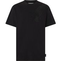 T-Shirt mit Adler-Strassbesatz