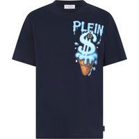 Grafik-T-Shirt mit Eiscreme-Dollar