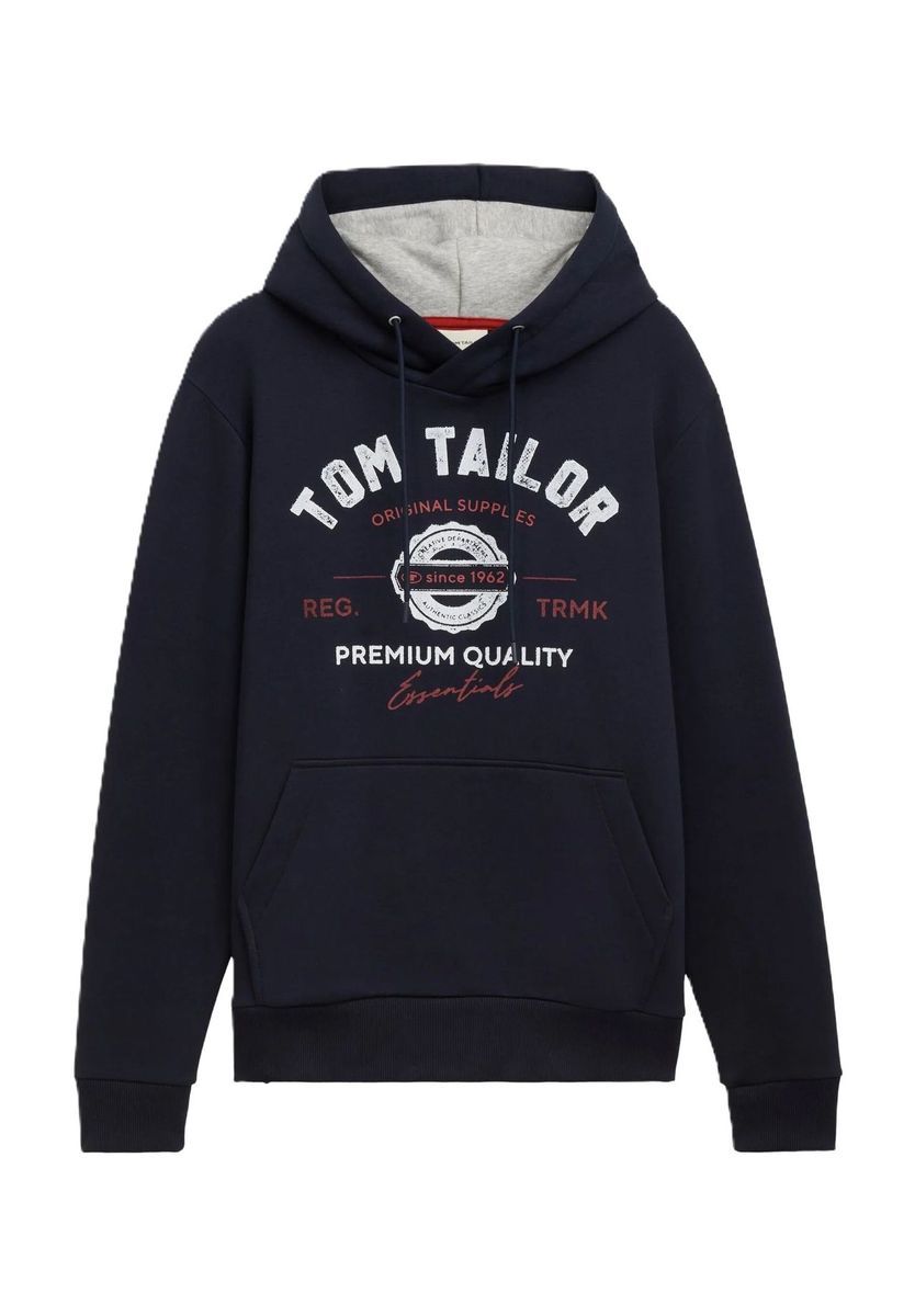 Pullover Hoodie mit Logo-Print