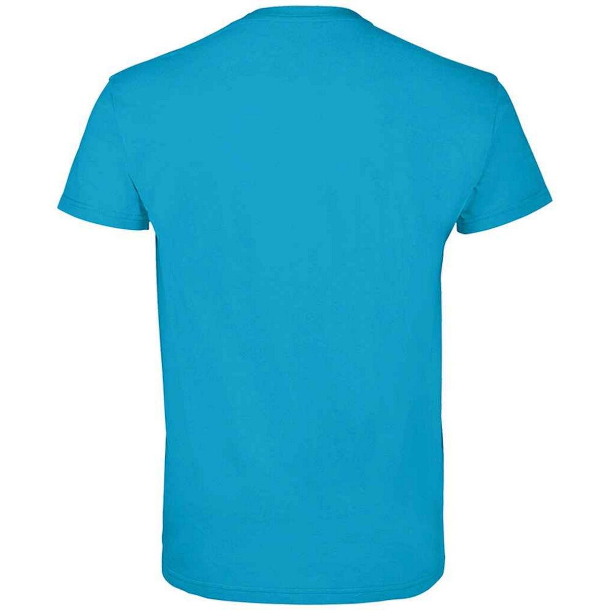 Schweres Baumwoll-T-Shirt mit Rundhalsausschnitt