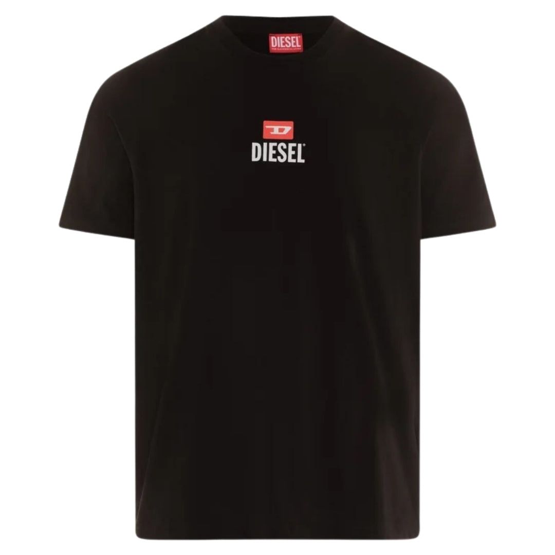 Minimalistisches Box-Logo-Grafik-Oberteil