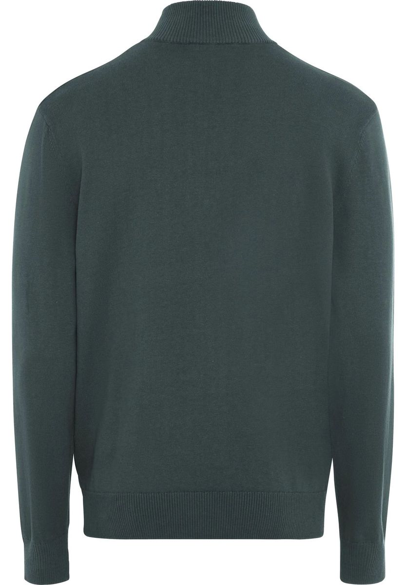 Herren Troyer Pullover mit halbem Reißverschluss