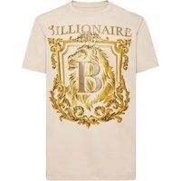 T-Shirt mit prunkvollem Löwenwappen