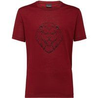 T-Shirt mit Löwen-Grafik
