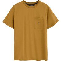 T-Shirt mit Brusttasche und Stickerei
