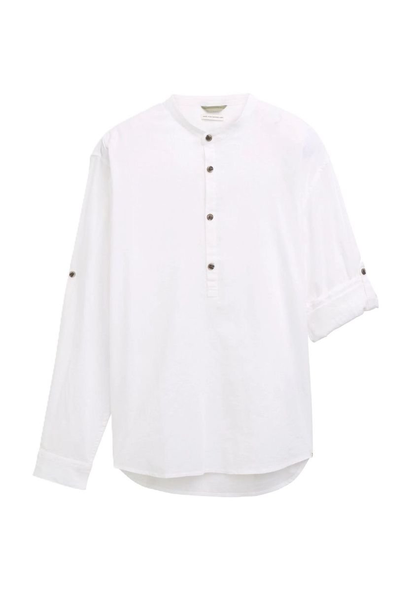 Locker geschnittenes Langarmhemd