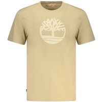 Bio-Baumwoll T-Shirt mit Logo-Print
