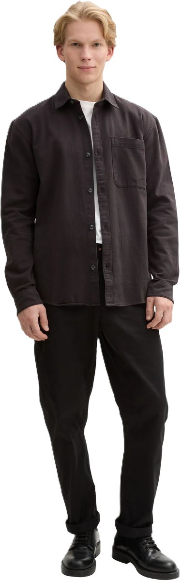 Lässiges Comfort Fit Langarmhemd