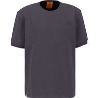 Loose-Fit Baumwoll-T-Shirt mit Logo
