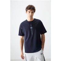 Bedrucktes T-Shirt mit entspannter Passform