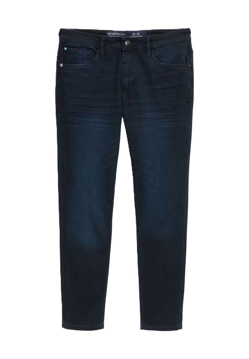 Herren Tapered Jeans in dunkler Waschung