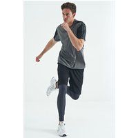 Enganliegende Sport-Leggings mit Hochbund
