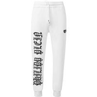 Jogginghose mit Gothic-Schriftzug