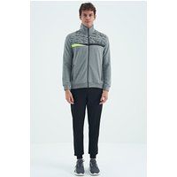 Bedrucktes Tracksuit-Set mit Reißverschluss