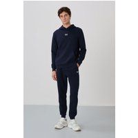 Lässiges Fleece-Set mit Hoodie und Jogginghose