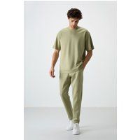 Entspanntes Oversized Jersey Lounge-Set