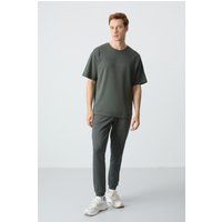 Oversized T-Shirt und Jogger Set