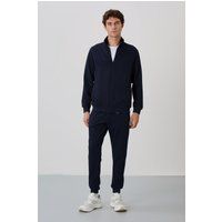 Zweiteiliges Fleece-Trainingsanzug-Set