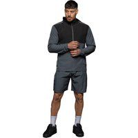 Leichter Trainingsanzug aus Jacke und Shorts