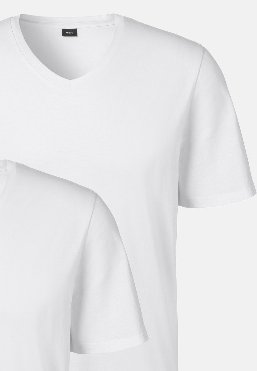 Essentielle T-Shirts mit V-Ausschnitt