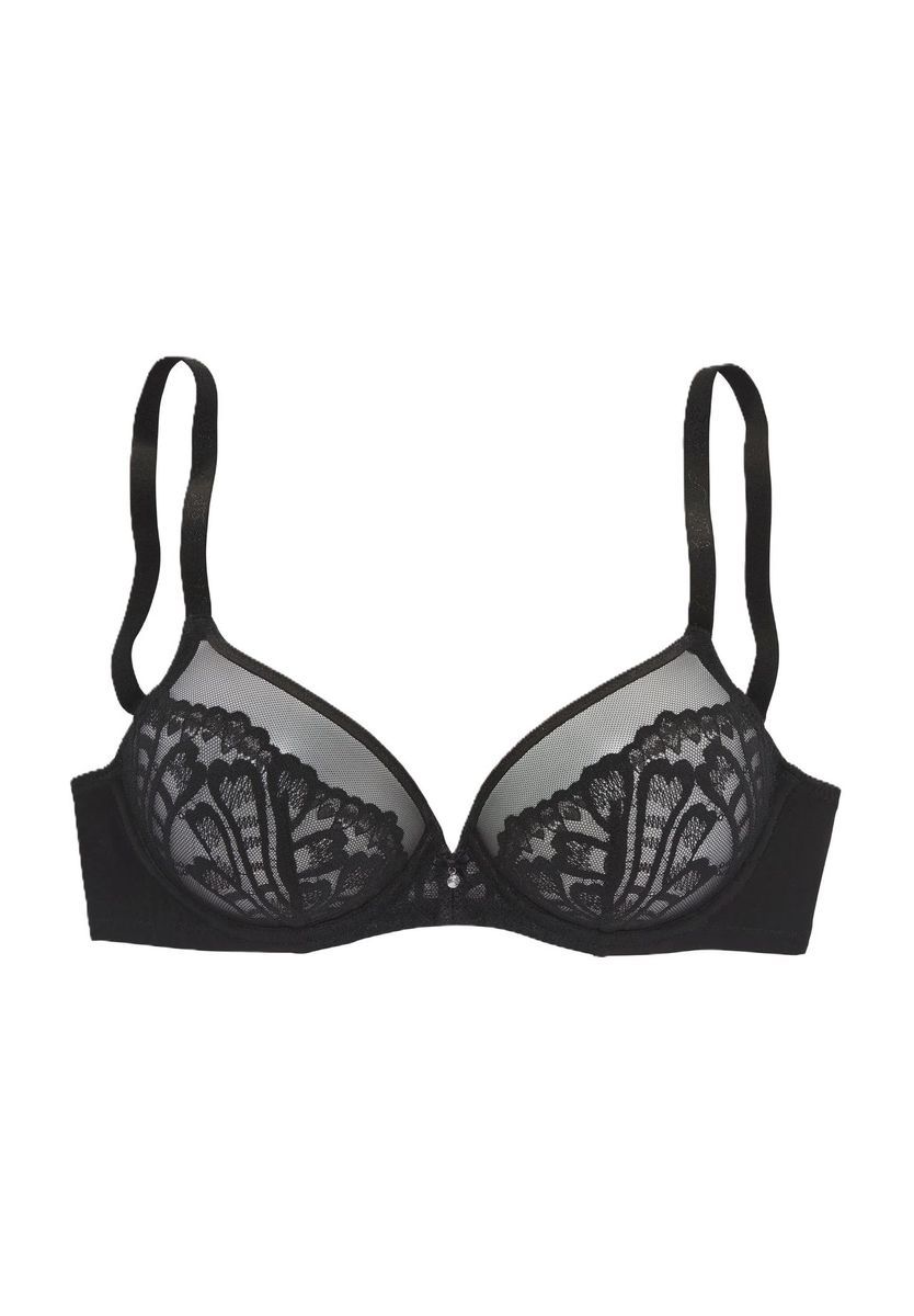 Push-Up BH mit Spitzenbesatz